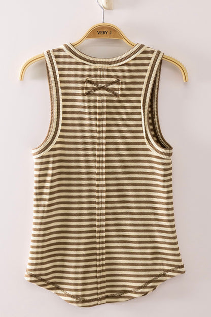 Cocoa Coast Button Tank