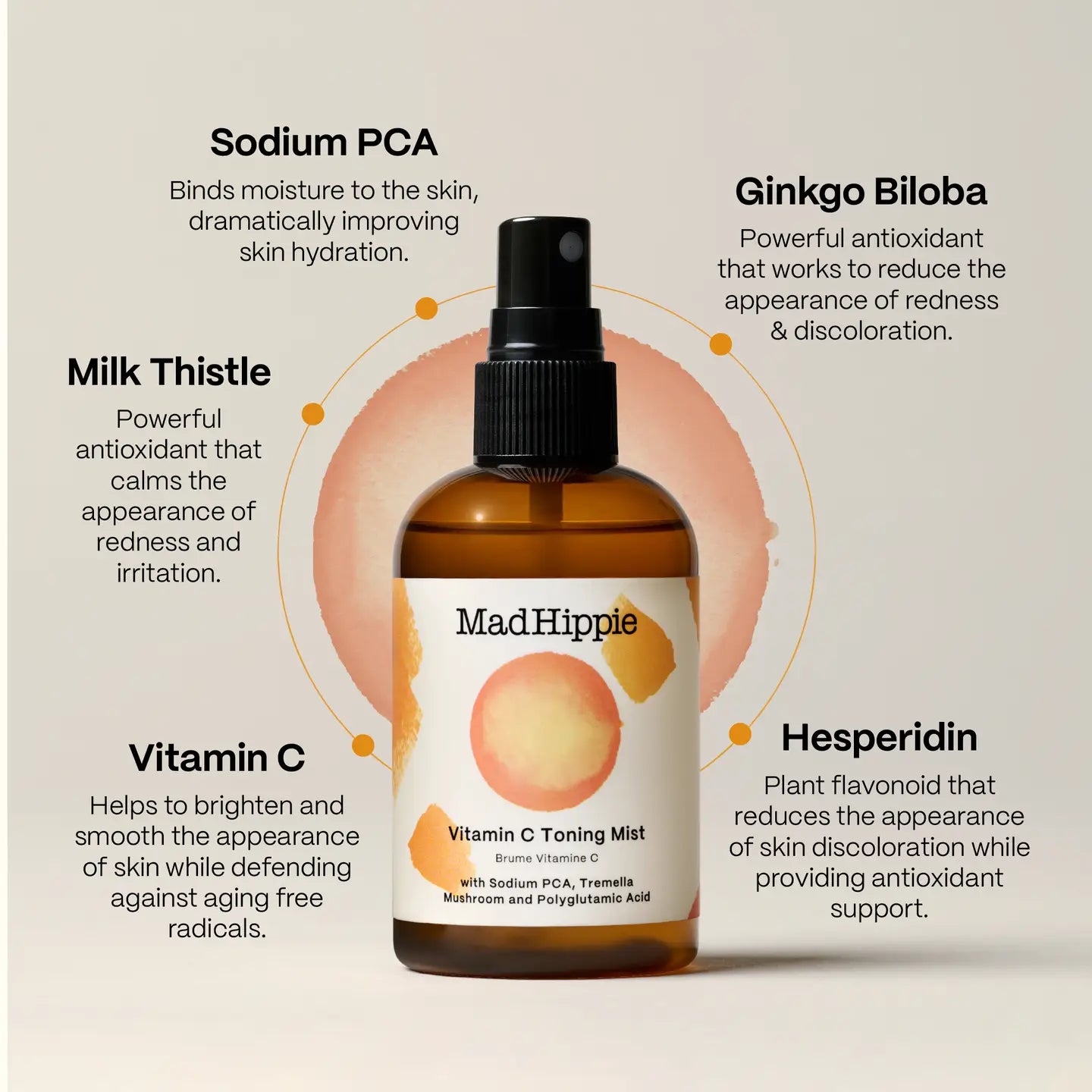 MadHippie- Vitamin C Toning Mist