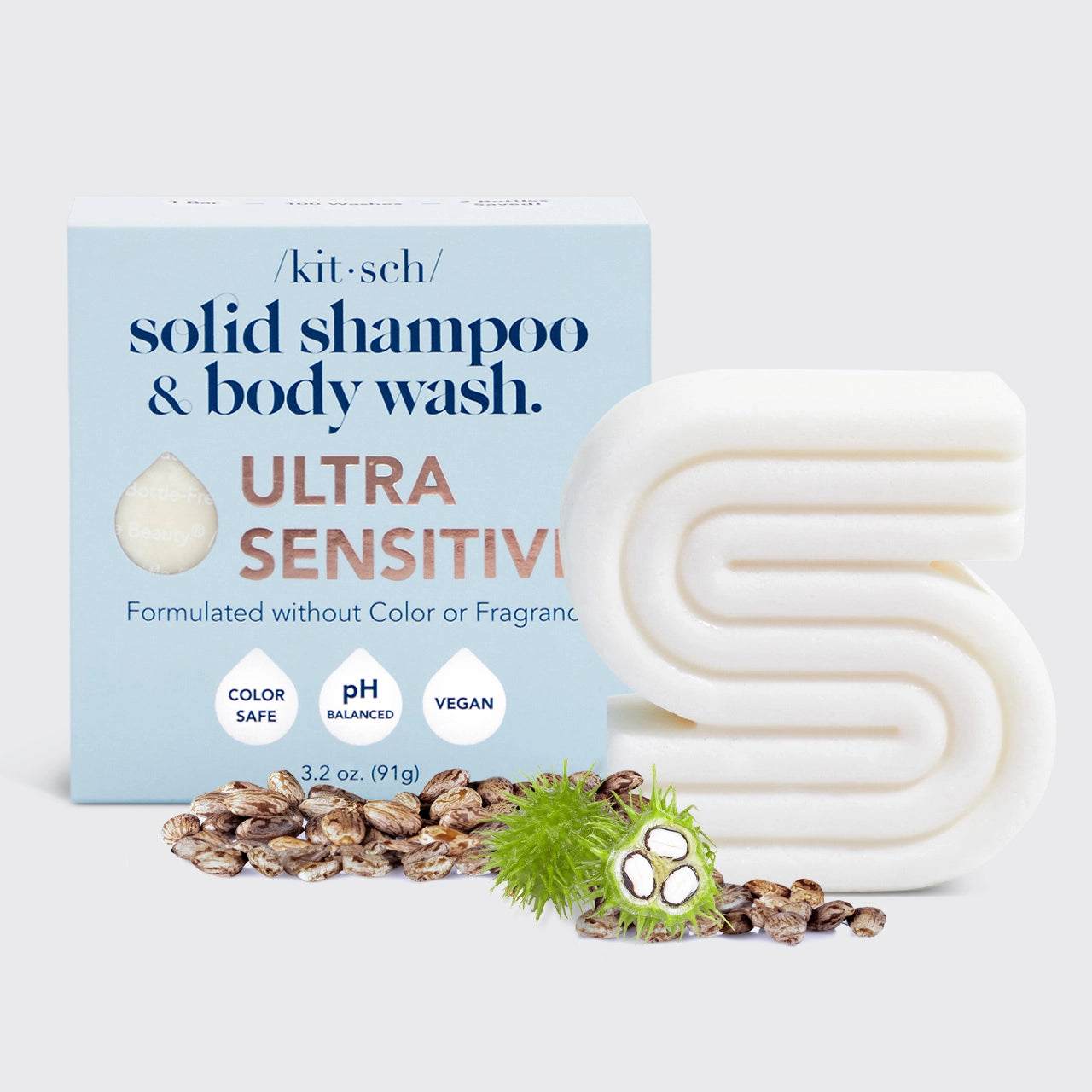 Kitsch- Ultra Sensitive- Shampoo & Body Wash