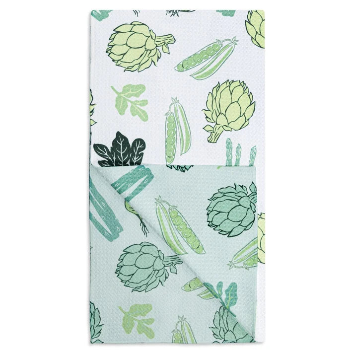 Spring Greens VIBE® Towel