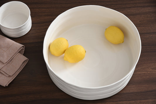 Extra Large Bowl- Le Blanc